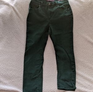 Petite green pants